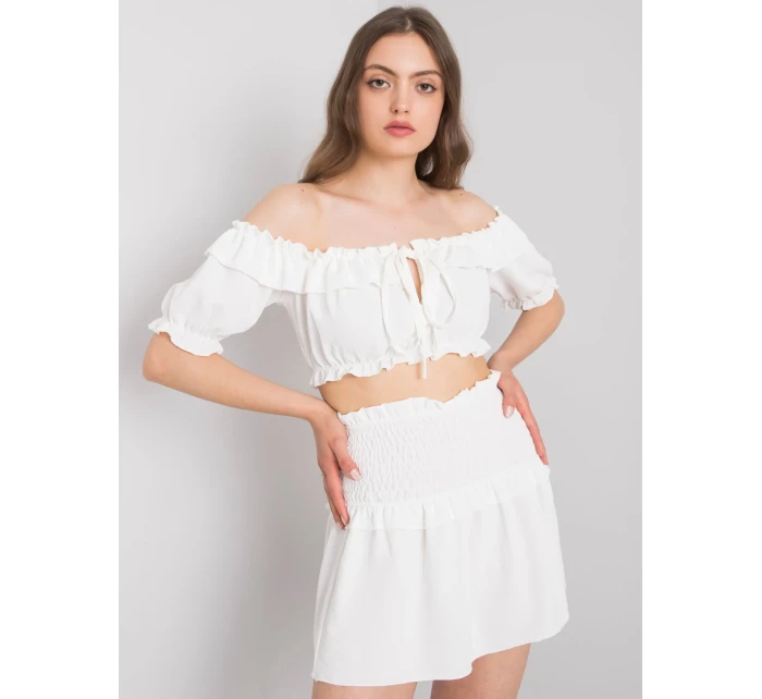 Sukně TW SD BI model 15518854 bílé - FPrice Sukně TW SD BI model 15518854 bílé - FPrice