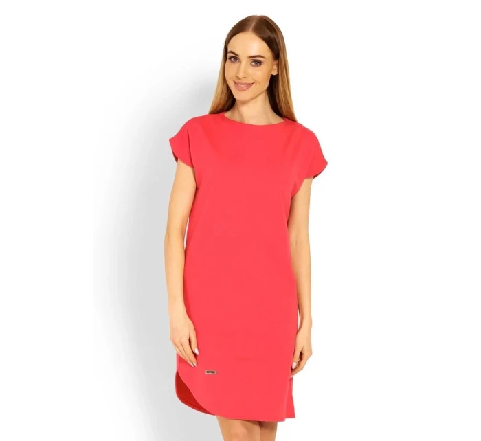 Dámské těhotenské šaty  červená  model 21124957 - PeeKaBoo