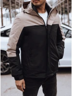 Pánská zimní bunda s kapucí černá Dstreet model 21980729 - FashionStreet