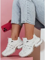 MODERMAX dámske biele tenisky FashionStreet ZY0898