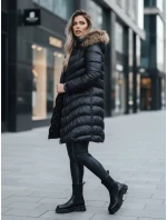 Dámská zimní bunda  černá Dstreet model 21995383 - FashionStreet