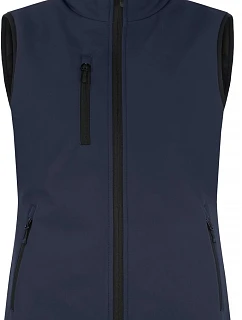 Clique Padded Softshell Vest Women Dámska zateplená softshellová vesta 67.0959 tmavomodrá