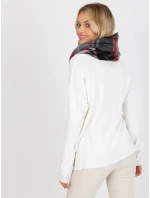 Tunelový šál AT KM 1402.20 šedá čierna