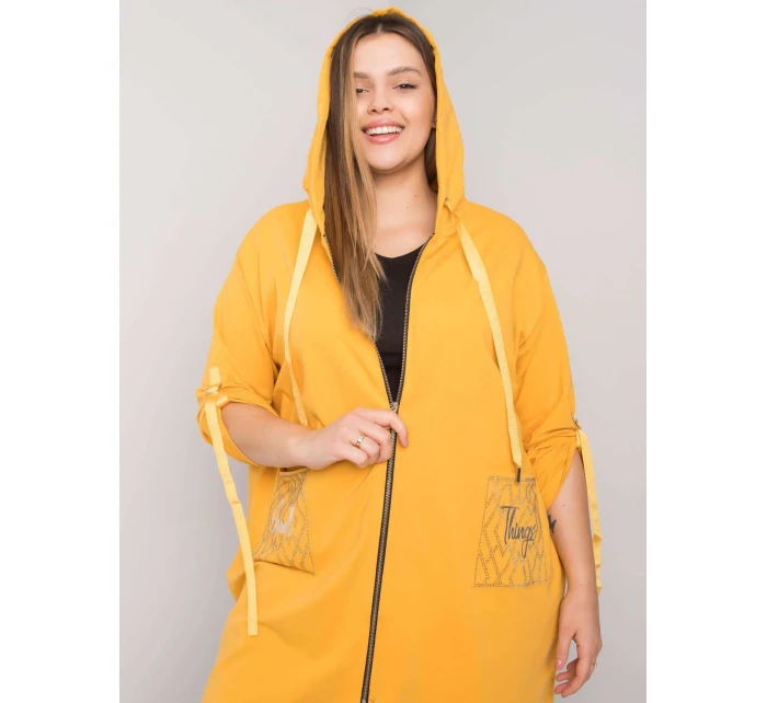 Mikina RV BL model 17419991 tmavě žlutá - FPrice Mikina RV BL model 17419991 tmavě žlutá - FPrice