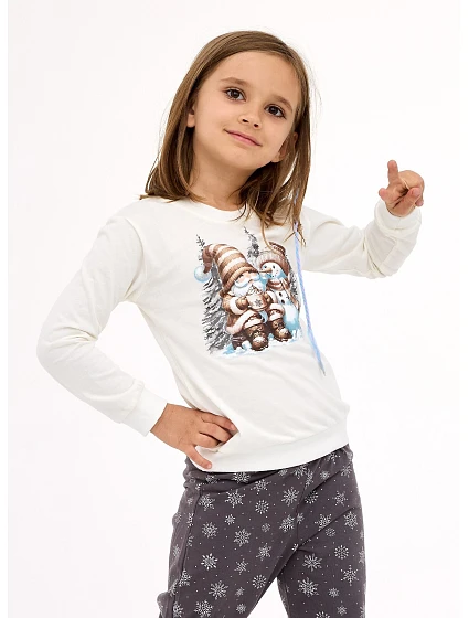 Dětské dívčí pyžamo Friends Christmas 86128 model 21413664 - Cornette