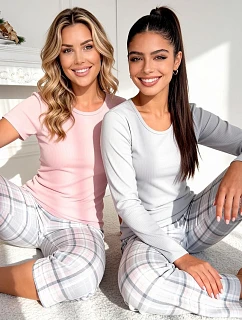 Pyžamo Long dlouhé rukávy, velikosti S–XL model 22365448 - Donna