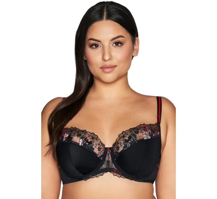 Polovyztužená dámská podprsenka semi soft model 20706061 Black - Ava