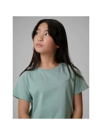 Dievčenské jednofarebné tričko 4F 4FJRSS26TTSHF3554-12S deti