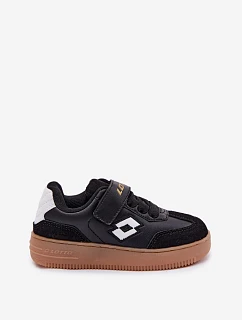 Dětské tenisky na suchý zip LOTTO MAKERA 2601250K Černé