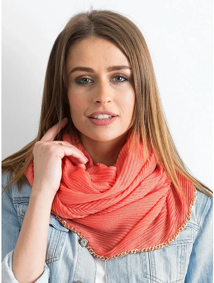 Dámský šátek AT CH model 14821251 korálový - FPrice