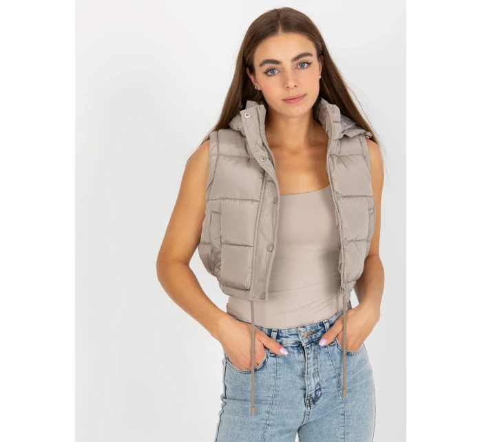 Dámska bunda NM KR D2 3869 13P tmavo lila