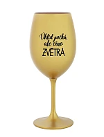 Upratovanie čaká, ale víno zvíťazí - zlatý pohár na víno 350 ml