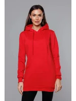 Tmavě červená dámská klokaní mikina model 17789374 - J.STYLE Tmavě červená dámská klokaní mikina model 17789374 - J.STYLE