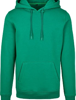 BY 011 Mikina s kapucí z těžké bavlny model 22435499 forest green - Build your Brand