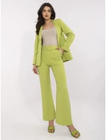 Kalhoty DHJ SP model 20969190 limetkově zelené - FPrice Kalhoty DHJ SP model 20969190 limetkově zelené - FPrice