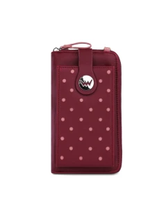 Dámska crossbody peňaženka Vuch Philly Wine