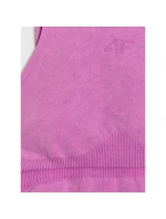 Dámske štíhle rýchloschnúce tričko na jogu a pilates 4F 4FWAW25TFSLF578-54A Dámske štíhle rýchloschnúce tričko na jogu a pilates 4F 4FWAW25TFSLF578-54A