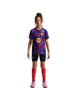 Detské tričko Nike FC Barcelona, vínovo-modré, II1752 621