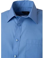 JN 680 Popelínová košile s krátkým rukávem model 22537803 light blue - Daiber JN 680 Popelínová košile s krátkým rukávem model 22537803 light blue - Daiber