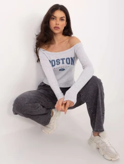 Bluzka WT BZ model 21875530 jasny szary - FPrice