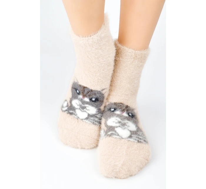 CHLPATÉ MAČACIE PONOŽKY SP009