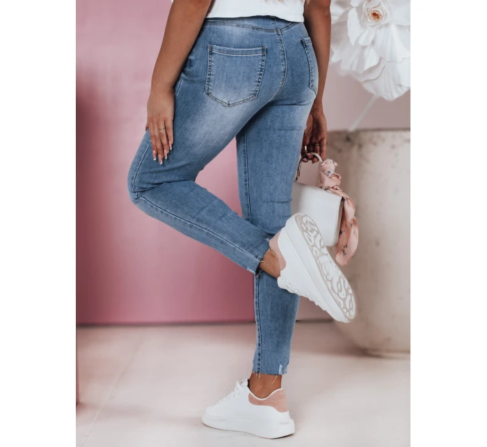 Dámské úzké džínové kalhoty s vysokým  Dstreet model 21983629 - FashionStreet