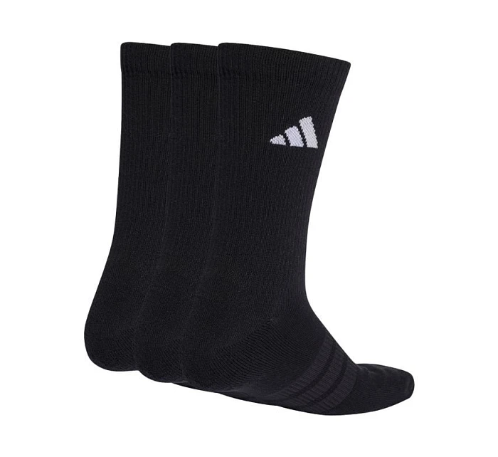Ponožky Adidas Cushioned Sportswear Crew 3P Black KC9626
