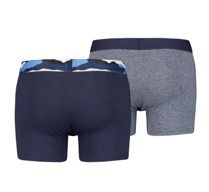 Pánske boxerky 2Pack 37149-0591 Blue - Levi's