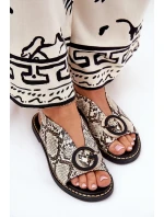 Ploché sandály s ozdobou vzor model 21685693 - Boto