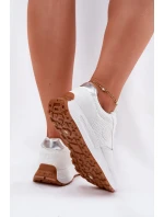 Dámské Tenisky Na Platformě Big Star model 21693863 HiPoly System Bílé - Big Star Shoes