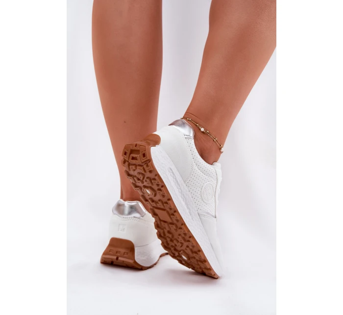 Dámské Tenisky Na Platformě Big Star model 21693863 HiPoly System Bílé - Big Star Shoes