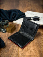 Pánske peňaženky [DH] 326 RBA D BLACK RED čierna