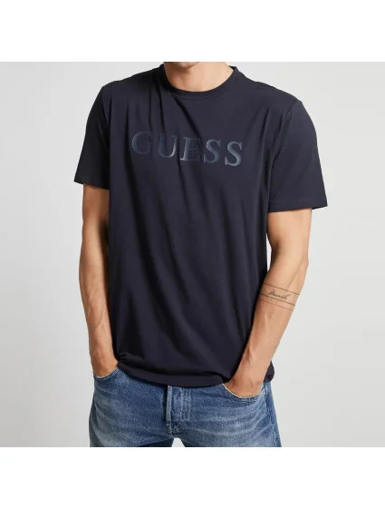 Pánske tričko U1YA00JR06K - DPM tmavo modrá - Guess Pánske tričko U1YA00JR06K - DPM tmavo modrá - Guess