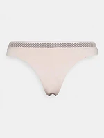 Dámske tangá QF6307E - TRN - Púdrová - Calvin Klein