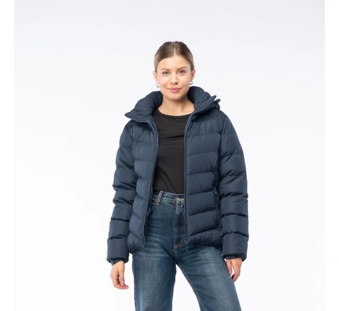 Dámská prošívaná zimní bunda LADY model 21494819 Tmavě modrá - Hi-Tec