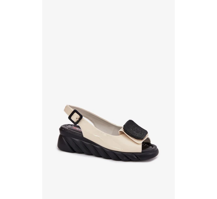 Model topánok na podpätku 213003 Krok v štýle