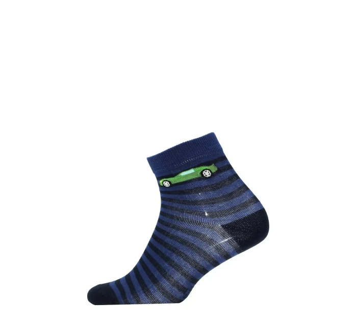 Gatta 224.N59, G24.N59 Cottoline Woisenne chlapčenské vzorované ponožky 21-26