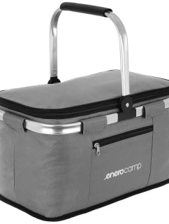 TERMO SKLADACÍ CESTOVNÝ KÔŠ 24L SIVÝ ENERO CAMP