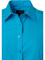 JN 679 Popelínová halenka s krátkým rukávem model 22488246 lime green - Daiber JN 679 Popelínová halenka s krátkým rukávem model 22488246 lime green - Daiber