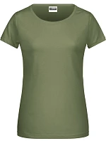 Daiber 8007 Dámske tričko z bio bavlny 02.8007 khaki
