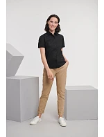 Russell Athletic 933F Blúzka Oxford s krátkym rukávom 11.933F strieborná Russell Athletic 933F Blúzka Oxford s krátkym rukávom 11.933F strieborná