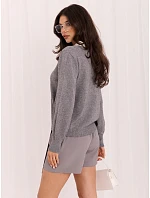 Sweter IR SW szary model 22400816 - FPrice Sweter IR SW szary model 22400816 - FPrice