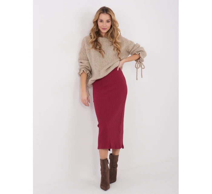 RV SD sukňa A1067.84 bordová