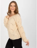 Sweter TW SW BI model 22003962 beżowy - FPrice