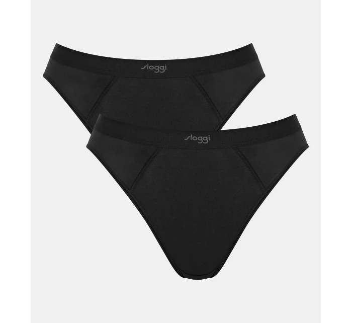 sloggi EVER Ease Tai 2P - BLACK - SLOGGI BLACK - SLOGGI