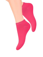 Hladké dámske ponožky Steven art.052