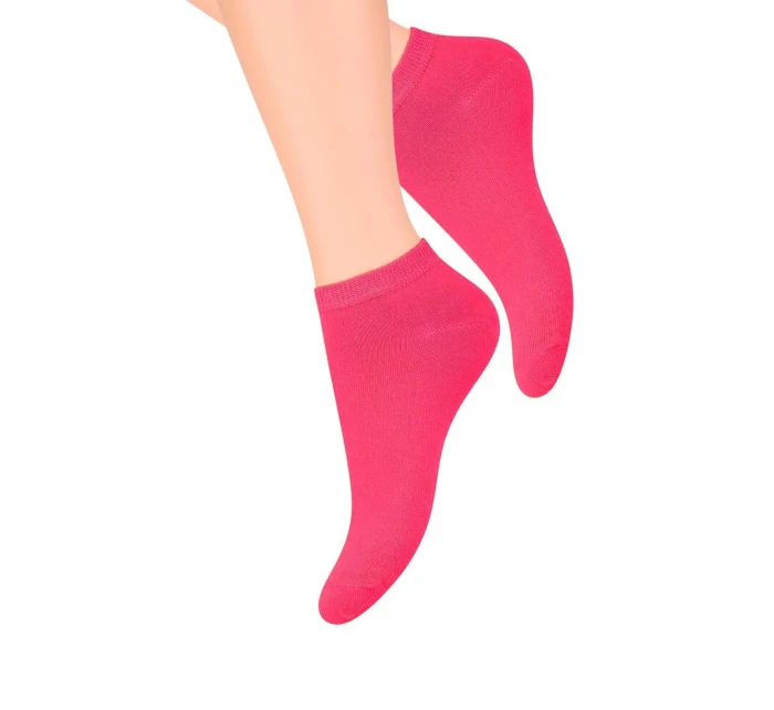 Hladké dámske ponožky Steven art.052