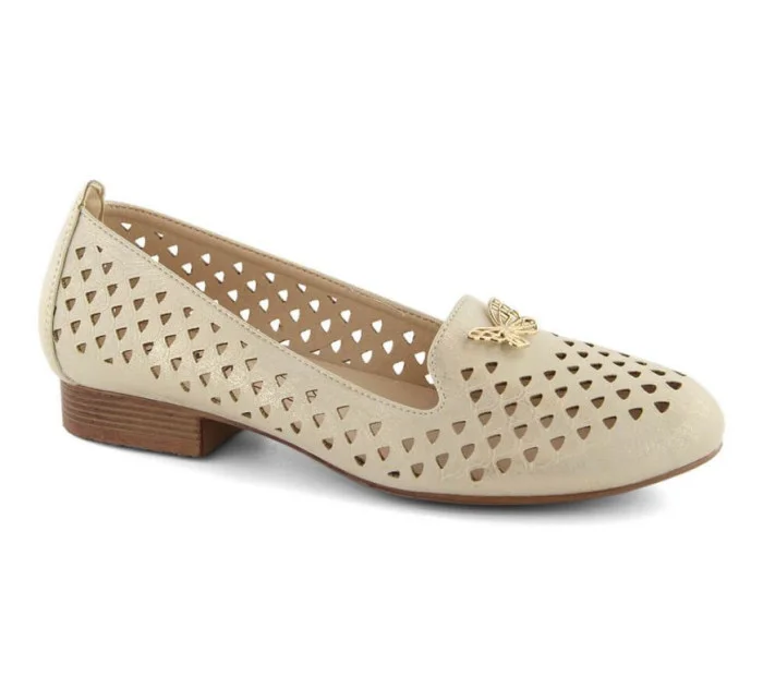 Žaluďové topánky M.Daszynski W SAN35 gold