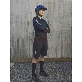Dámske cyklistické šortky POC Essential Enduro Shorts – čierne, veľkosť: M
