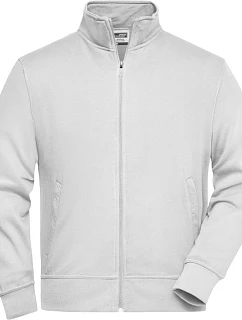 JN 836 Mikina se stojáčkem model 22529193 white - Daiber